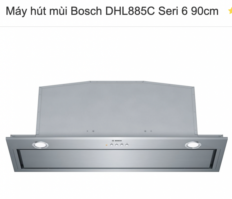 HÚT MÙI BOSCH DHL885C ( LIÊN HỆ TRỰC TIẾP ĐỂ CÓ GIÁ TỐT NHẤT )